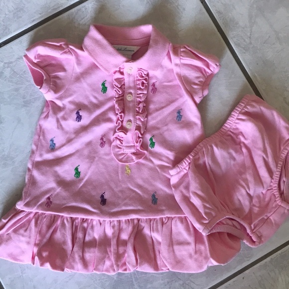Ralph Lauren Other - *LAST CALL* Ralph Lauren pink “polo” dress